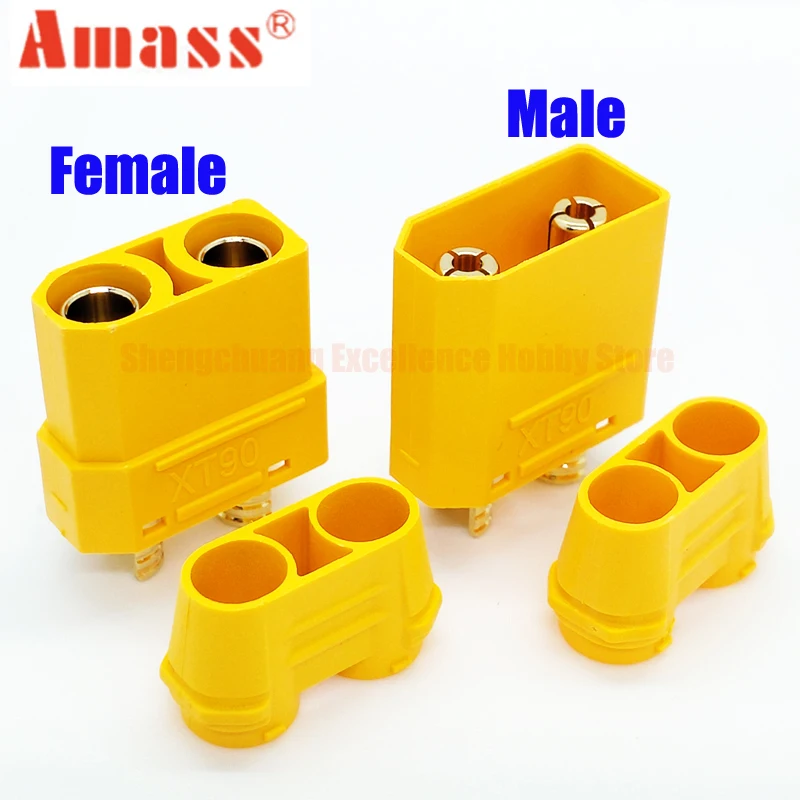 5/10Pcs RC Original Amass  XT90H XT90 T Plug Male Female Connector Plug for Quad Drone Plane Car ESC Charger Motor