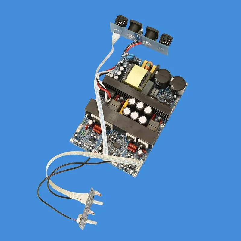 AC220V 500W*2 สเตอริโอ 2.0 ช่อง IRS2092 เครื่องขยายเสียงดิจิตอล