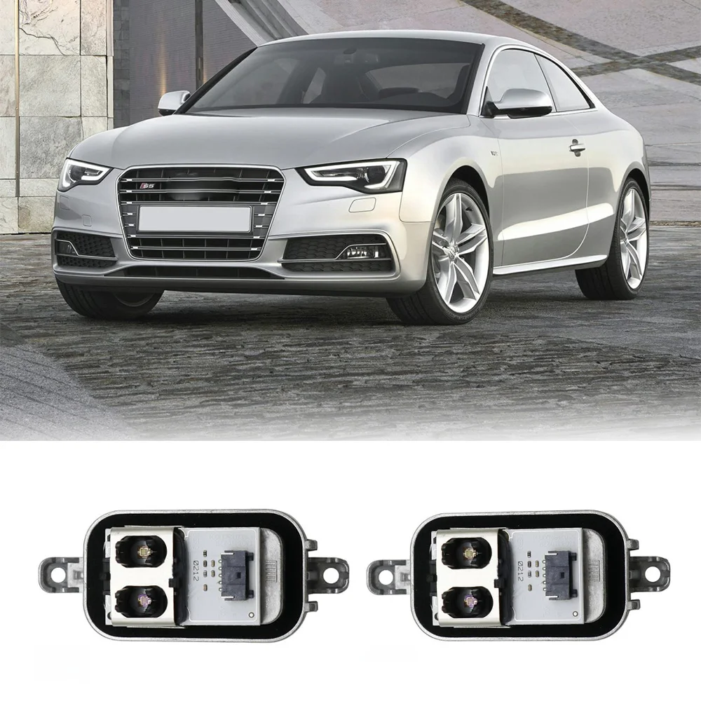

Модуль дневных ходовых огней White Lightsource 1305715178 для Audi A5 S5 2012-2016, ксеноновые фары Angel Eyes DRL, автомобильные аксессуары