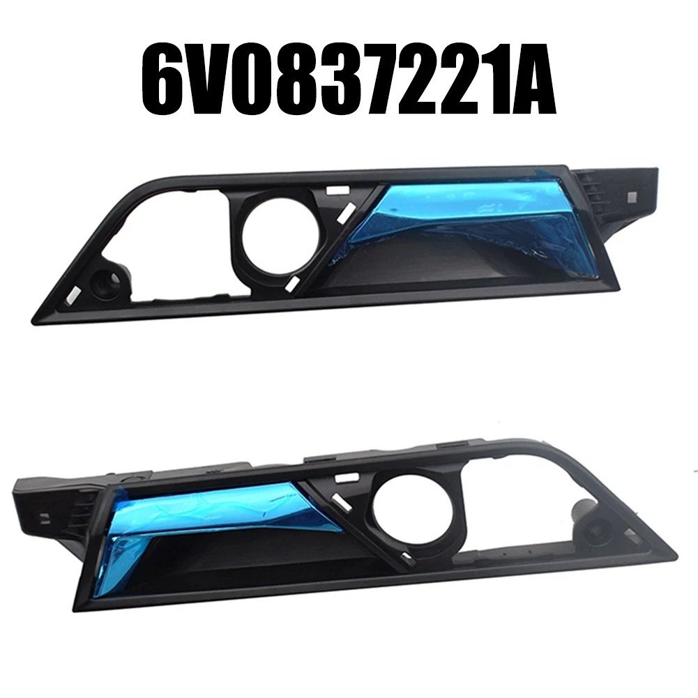OE Number 6V0837221A ABS Door Handle Made Of ABS Materials Non-deformation Feature Package Includes One Handle Car Maintenance