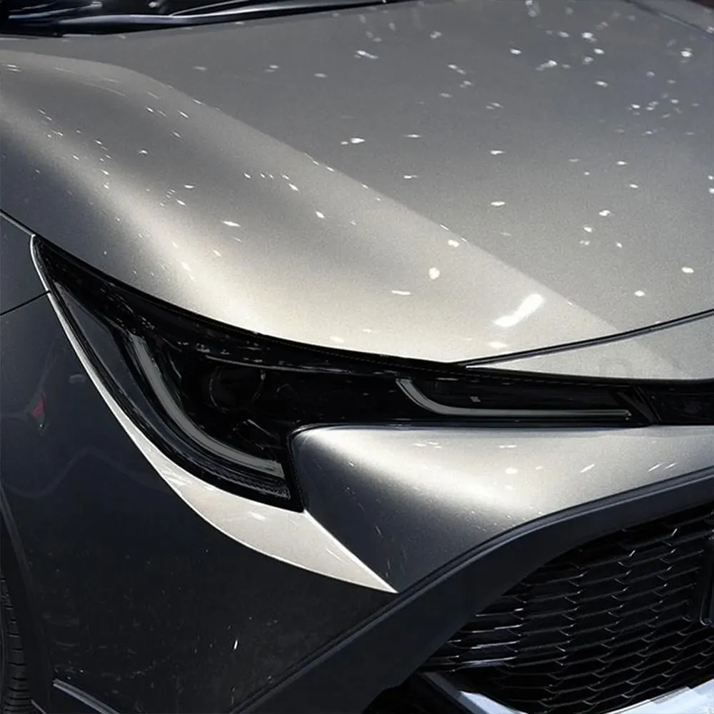 

2 Pcs Car Headlight Protective Film Smoked Black TPU Sticker PPF for Toyota Corolla E210 2019 2020 NMS 2014-2018 Accessories