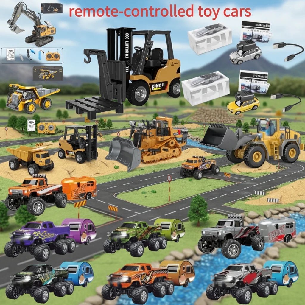 

1/64 Speed Mini Off-Road Climbing Car Alloy Cool Appearance Light Shock Absorption With LED Light Toy Remote-controlled Toy Cars