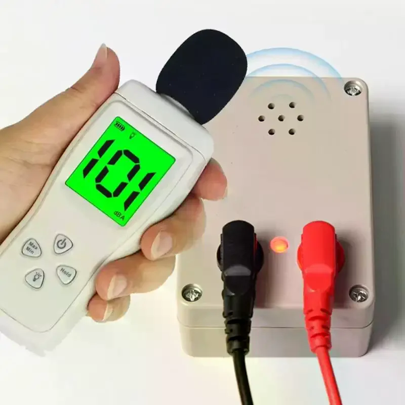 

1 Set Sound Light Alarm 9V Wire Continuity Tester With Buzzer For PCB Cable Switch Testing Electronic Maintenance