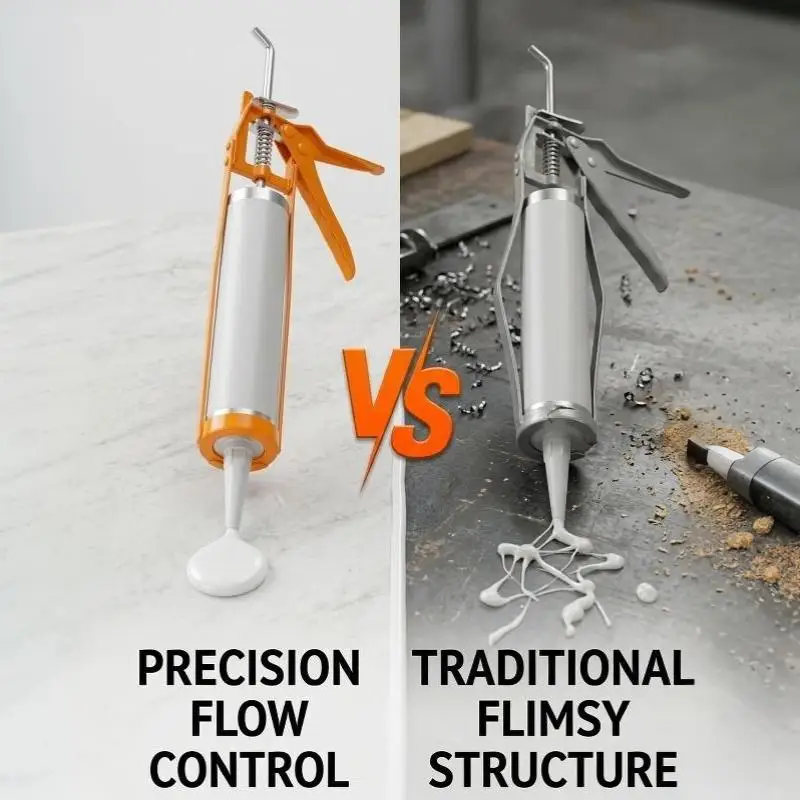 Skeleton Sealant Tube Caulking Applicator Sealant Mastic Tool Mastic Caulk Applicator Silicone Skeleton Tool Skeleton Caulking