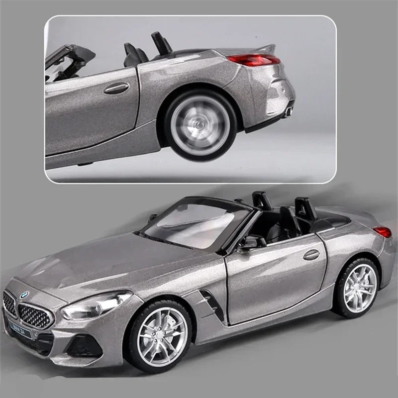 1:32 BMW-Z4 M40i Convertible Coupe Alloy Sports Car Model Diecasts Metal Toy Vehicles Car Model Simulation Collection Gift