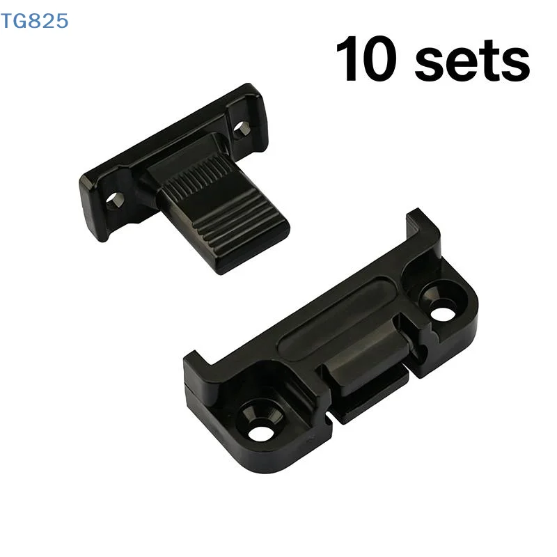 【SA】Furniture Panel Connector Quick Joining Fixing Clip 10 Pieces Quick Release Furniture Clip For Wardrobe Kitchen Cabinet Bath