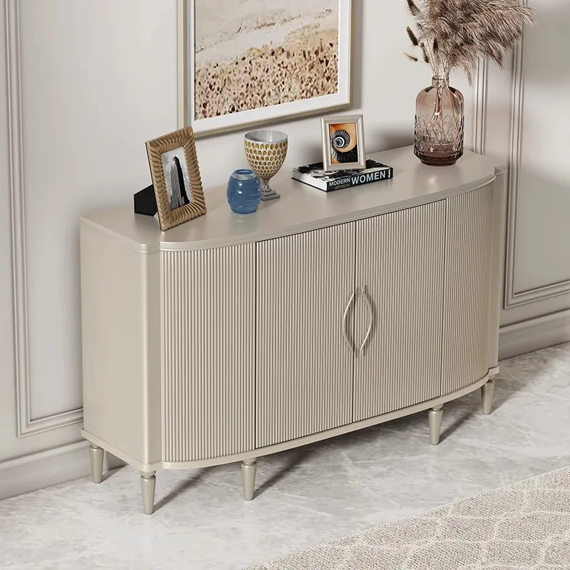 미국식, 가벼운 럭셔리, 사이드 캐비닛, 거실, 수납, 모던, 심플, 원목, 장식