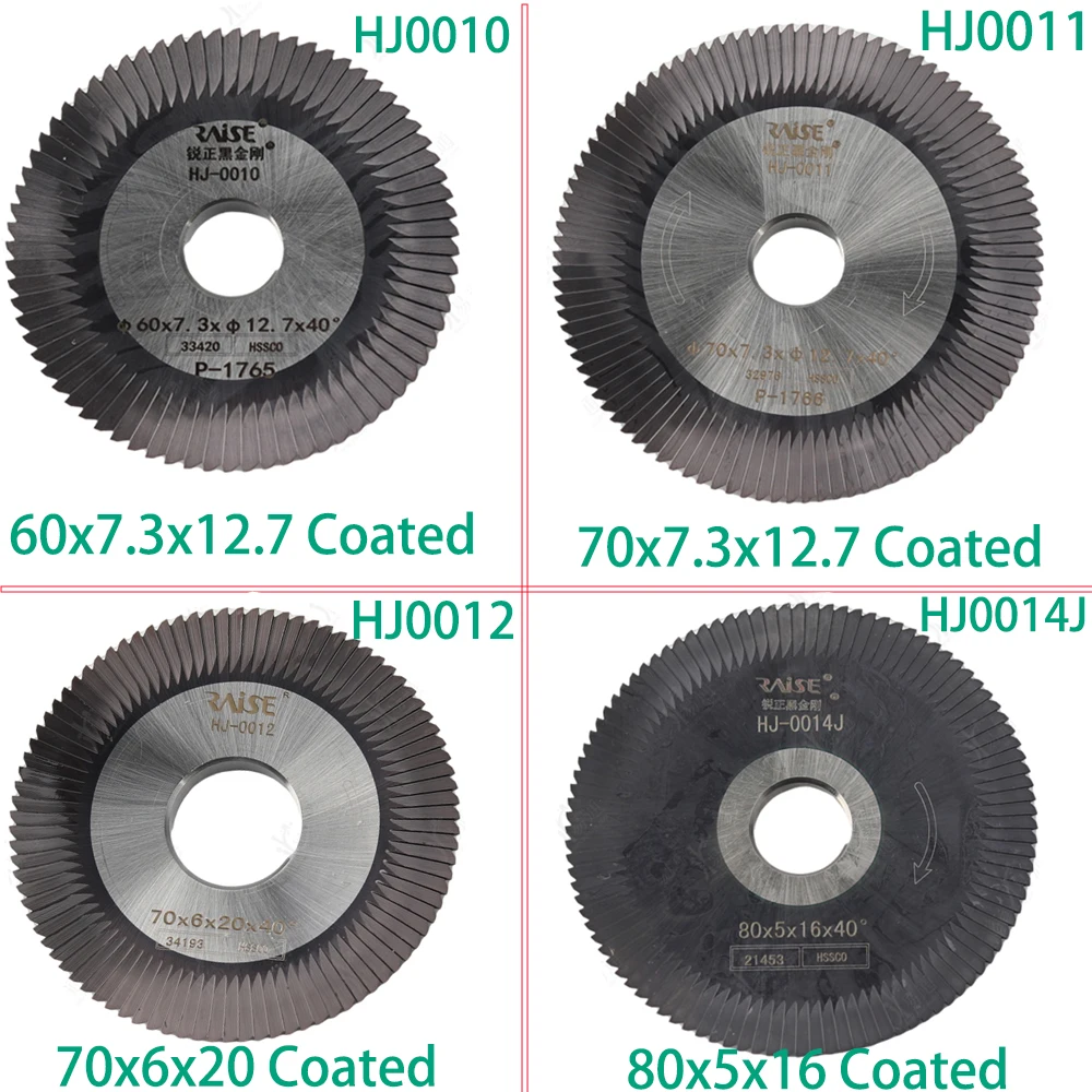 

Key Cutter 0011 70x7.3x12.7 Milling Cutter with 0010 60x7.3x12.7 for Wenxing Key Cutting Duplicator Machine 100D 100E 100F 100G