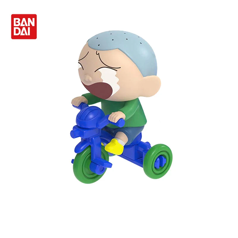 반다이 오리지널 크레용 신짱 애니메이션 주변 장난감 신노스케 박스형 가챠 가샤폰 애니메이션 액션 모델 피규어 컬렉션