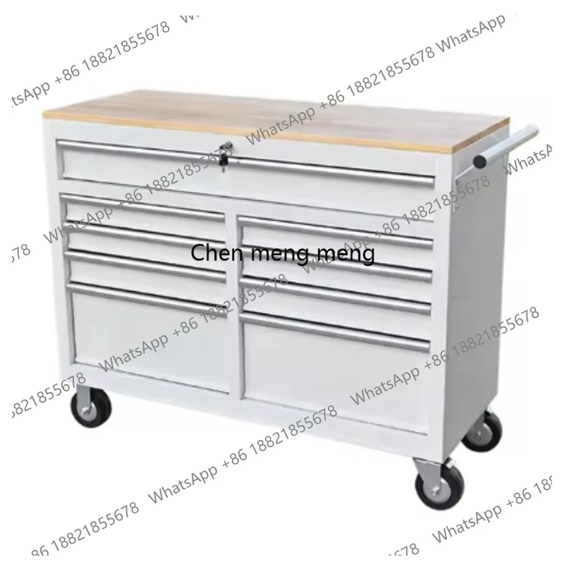 

Усиленный инструментальный шкаф 46-72 дюйма с 9-15 ящиками, передвижной верстак из нержавеющей стали для гаража, мастерской, авторемонта