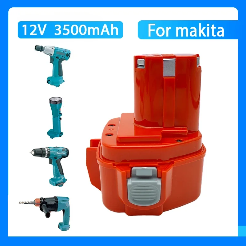 

3500mAh Ni-Mh Battery For Makita 1200 1220 1201 1222 1233SA/B1235 192681-5 Power Tool Batteries 12V Battery