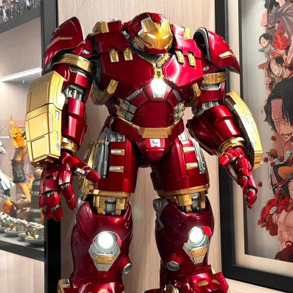 1/7 Marvel Original Fondjoy Legends Iron Man Action Figure Mark Hulkooster Hulkbuster Armor Assembly Children Festival Toy Gift