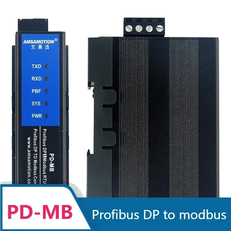 Module PD-MB, convertisseur de protocole Profibus-DP vers Modbus RTU, passerelle de bus AMSAMOTION, fournit le fichier GSD