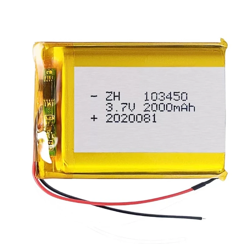 3 7V 2000Mah 103450…
