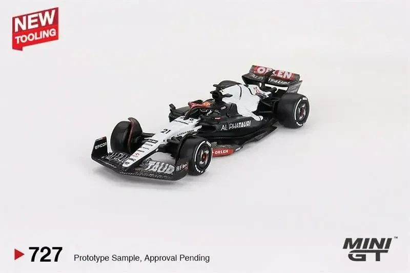

MINI GT 1:64 AlphaTauri AT04 #22 Yuki Tsunoda / #21 Nyck de Vries 2023 F1 2023 Model Car