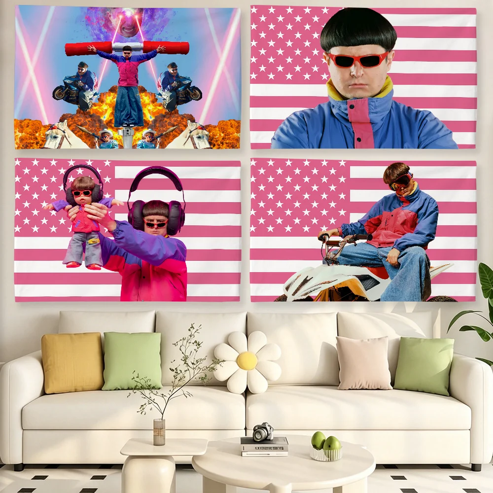 Singer O-Oliver Tree Ugly is Beautiful Flagge für Wohnzimmer, Zuhause, Wohnheim, Dekoration, Wand, Outdoor, Camping, Party, Banner, Geschenke