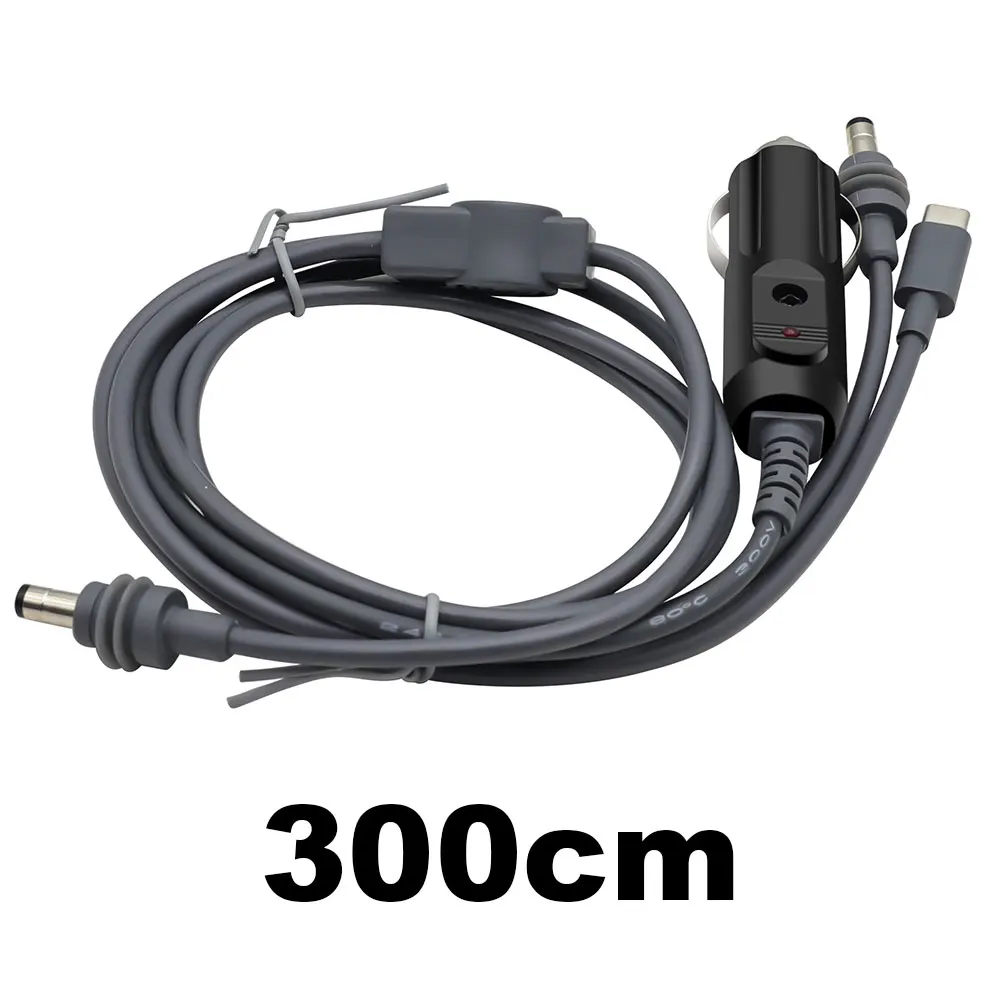 1M~6M For Starlink Mini 3-in-1 To DC Power Cable,Mini Type-c Charging Cable Three-in-one To DC Power Automotive Accessories