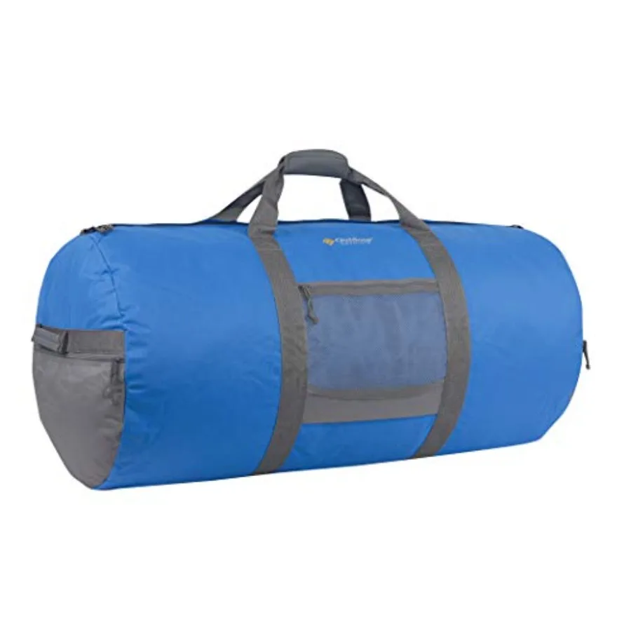 

Black X-Large Utility Duffel Bag with Durable Construction and Multiple Compartments for Travel Gym and Outdoor Adventures Idea