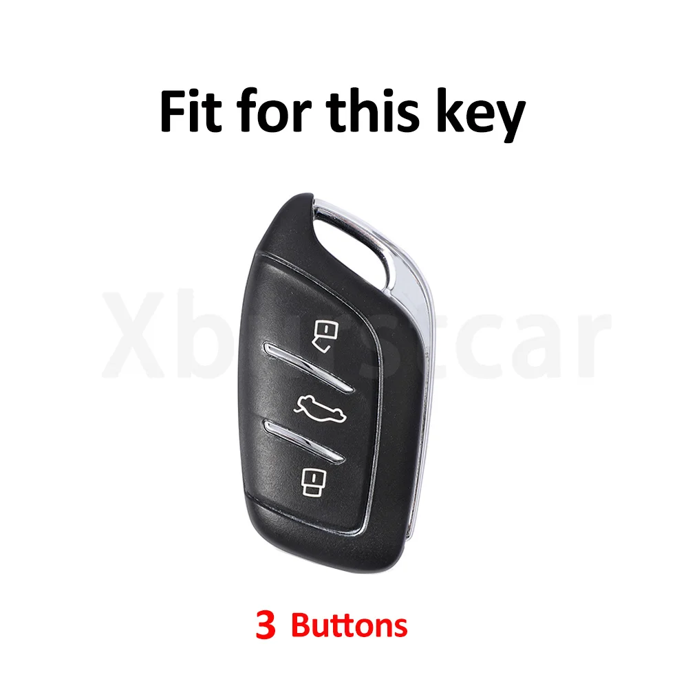 Auto Keyless Gun Grey TPU For Roewe RX3 RX8 ERX5 RX5 I6 I5 Mg3 Mg7 MG ZS EV HS EHS ZX GT MG4 MG5 MG6 Car Remote Key Cover Case