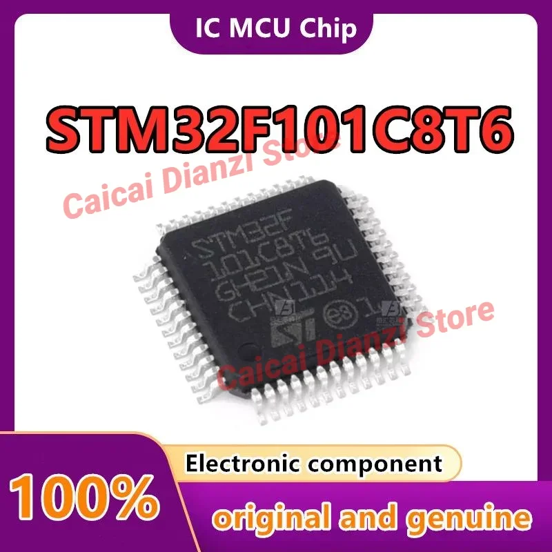

10PCS/LOT STM32F101C8T6 Package LQFP-48 New Original