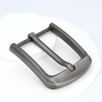 1Piece 40mm Metal Belt Buckle Men Laser Heel Bar Pin Buckle Leather Craft Waistband Head Belt Strap Webbing Parts Accessories 4