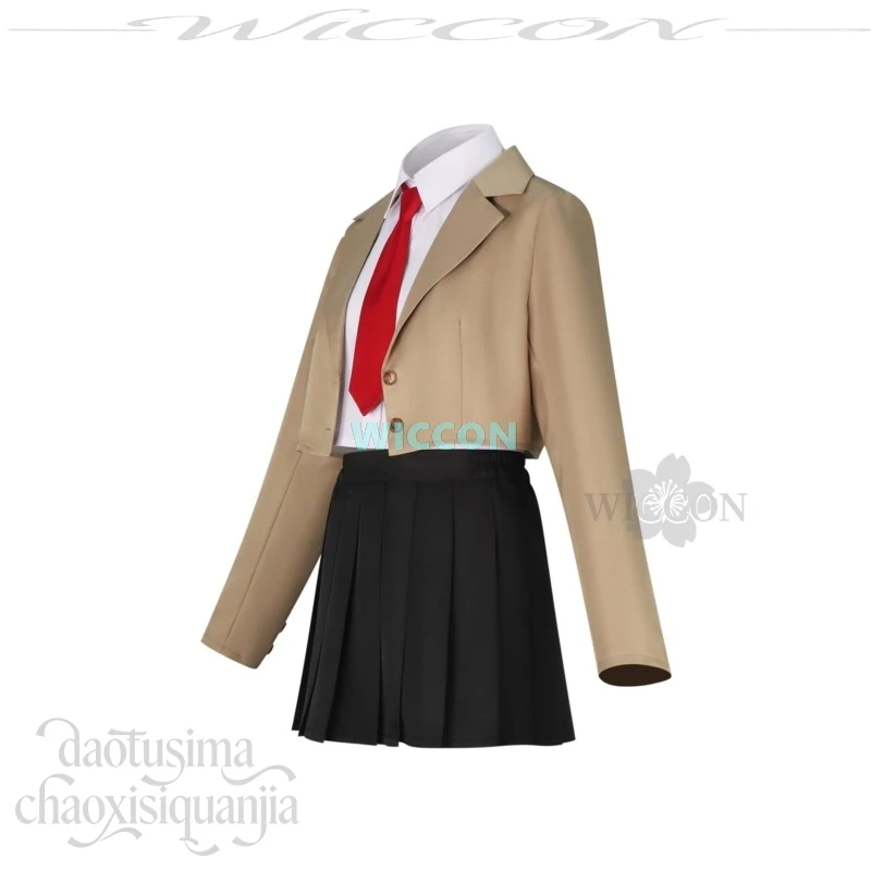 Disfraz de Anime Tune In To The Midnight Heart, disfraz de Rikka Inohana, uniforme escolar japonés, vestido Kawaii JK, pelucas largas para Halloween