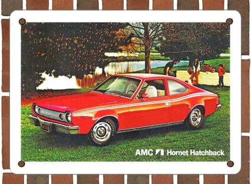 METAL SIGN - 1974 AMC Hornet Hatchback - 10x14 Inches