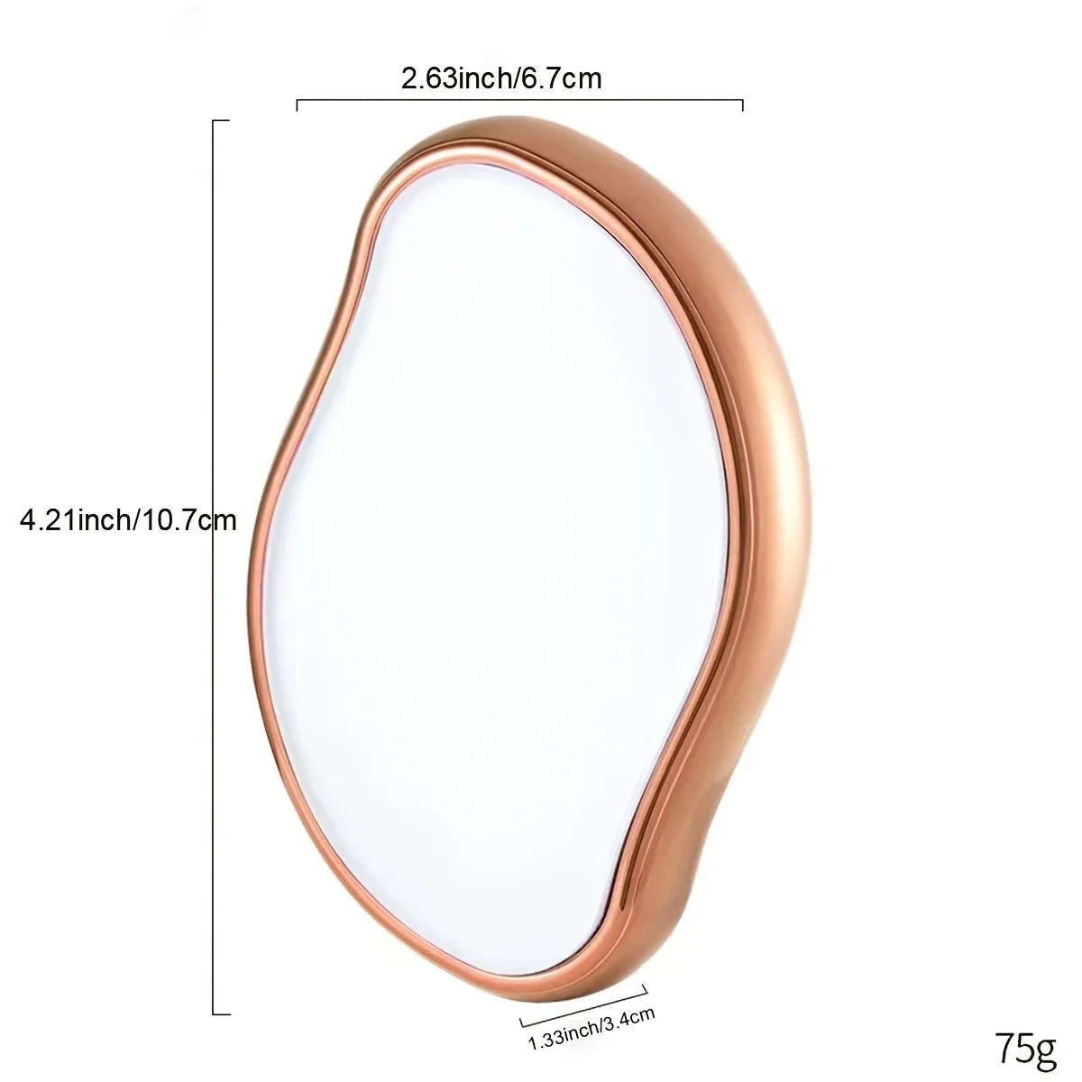 ممحاة إزالة الشعر الكريستالية، مزيل الشعر غير المؤلم، أداة إزالة الشعر سهلة التنظيف وقابلة لإعادة الاستخدام للعناية بالجسم #6