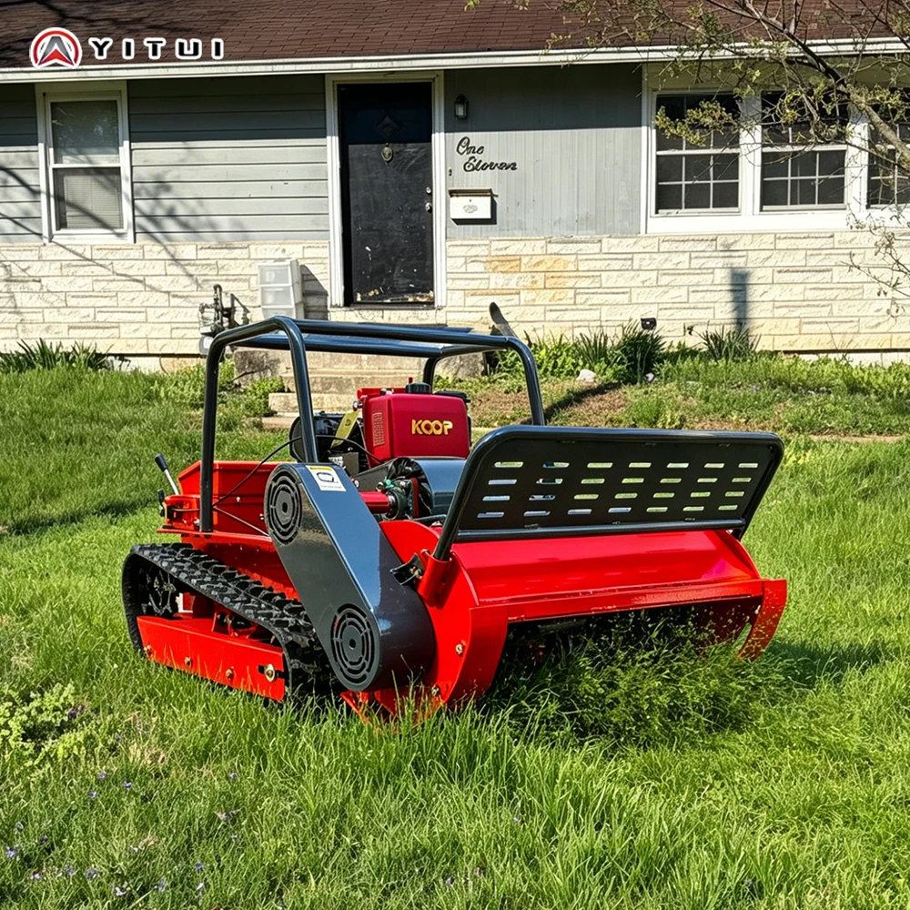 Customized Lawn Mower Solid Chassis Good Heat Dissipation Performance For Villa Yard And Orchard Grass Trimming