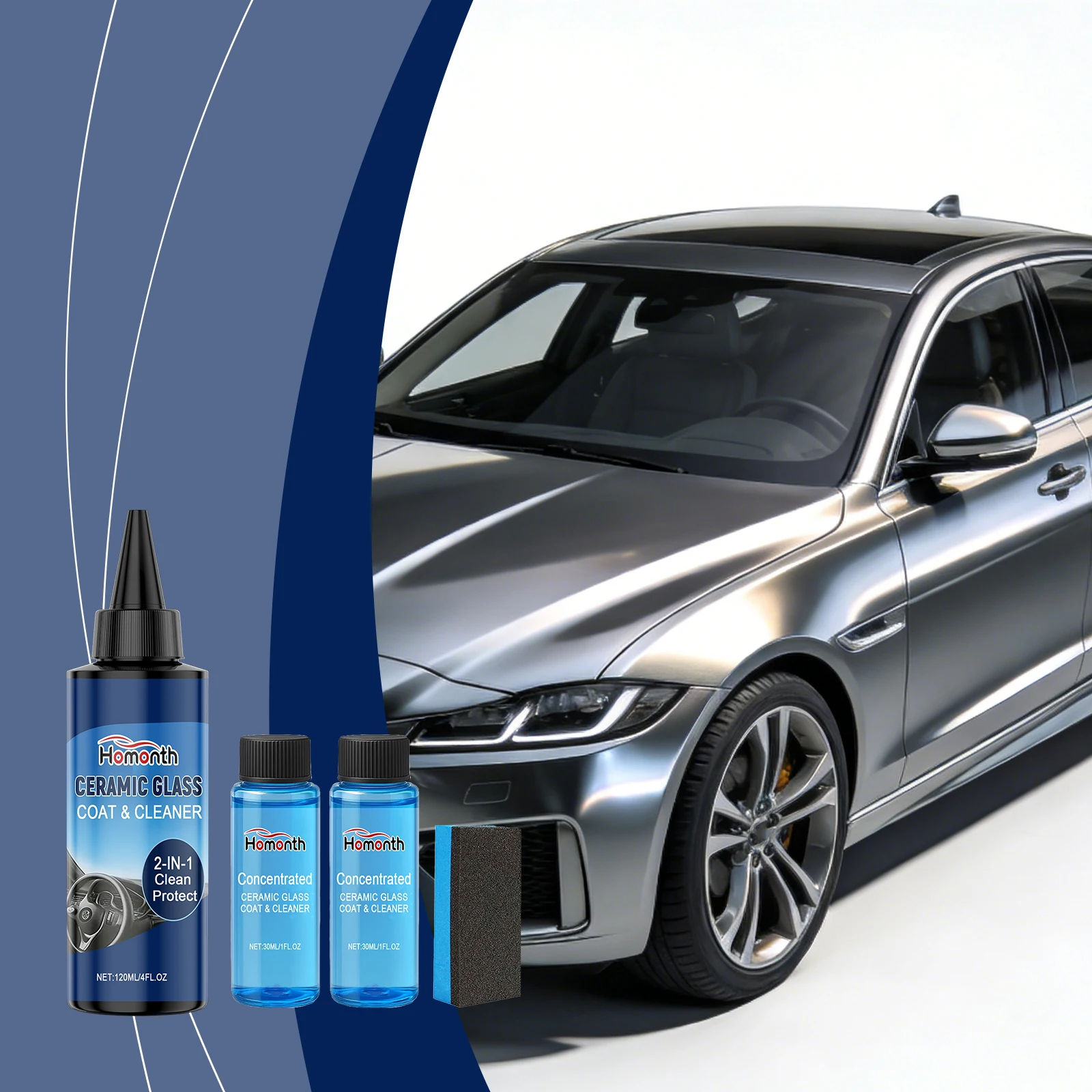 

Набор для керамического покрытия автомобиля: очистка от грязи, восстановление блеска, защита от царапин, гладкая поверхность, комплект для восстановления и защиты лакокрасочного покрытия автомобиля