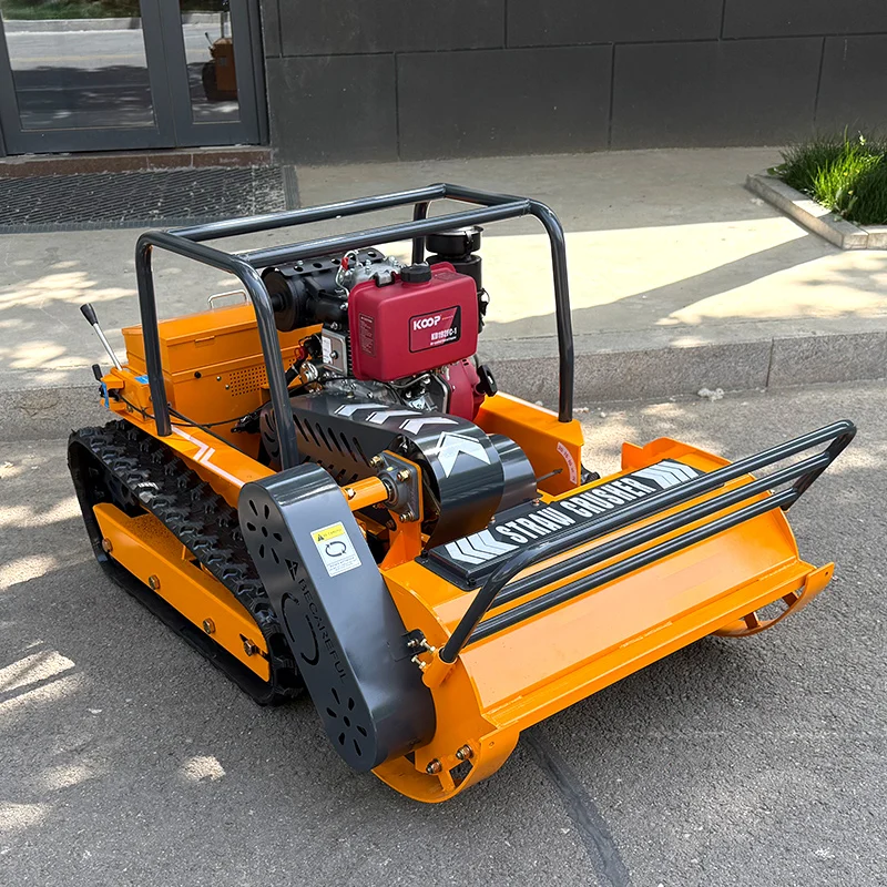 Cortador de grama sem fio com trilho zero personalizado 800 1000mm cortador de grama industrial com sua própria função de movimento