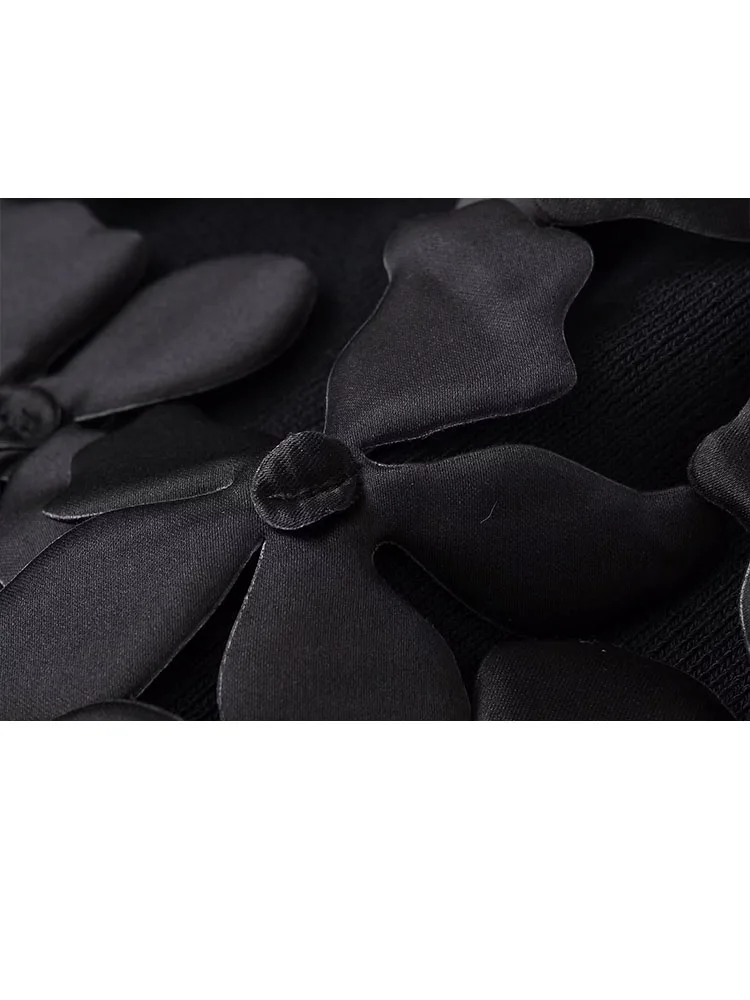 กระโปรงมินิสเกิร์ตถักลายดอกไม้ HH รุ่นใหม่ปี 2026 แฟชั่นเรียบง่าย สไตล์อเนกประสงค์ เอวสูง ทรงเข้ารูป เหมาะสำหรับใส่ทำงานหรือใส่ลำลอง