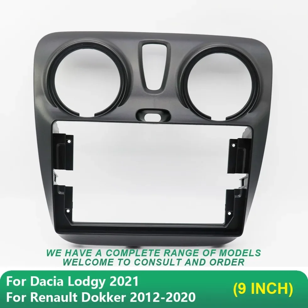 

Car audio fascia frame 9 Inch Adapter Canbus Box Decoder Android Radio Dash Fitting Panel Kit For Dacia Lodgy Renault Dokker