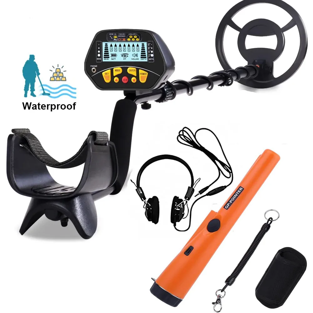 

MD-3028 Metal Detector Underground Gold Detector MD3028 Length Adjustable Treasure Hunter Seeker