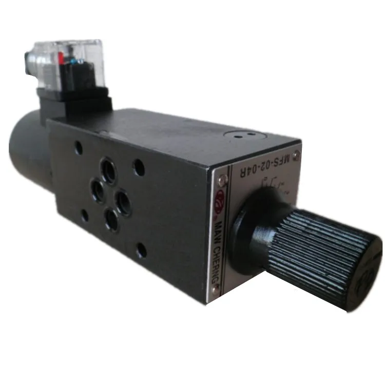 

MFS-02-04R MFS-03-04R Genuine Taiwan Maocheng MAW CHERNG Superimposed Solenoid Speed Control Valve