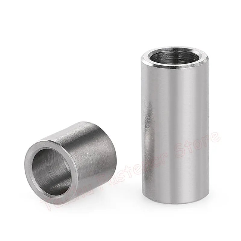 M15 M16 M17 M18 M20 Unthreaded 304 Stainless Steel Bushing Washer Gasket Round Hollow Standoff Spacer Sleeve OD 17-30mm 5