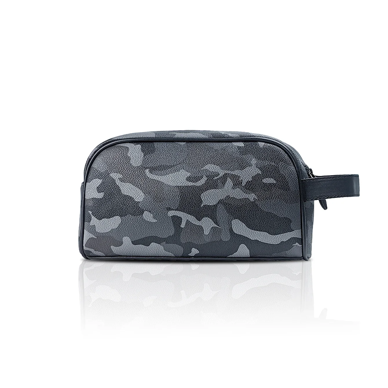 Camouflage Business Clutch Storage Bag Sports Portable, Men\'s Fashion PU Handbag, Fashion Travel Business Trip Leisure Wash Bag