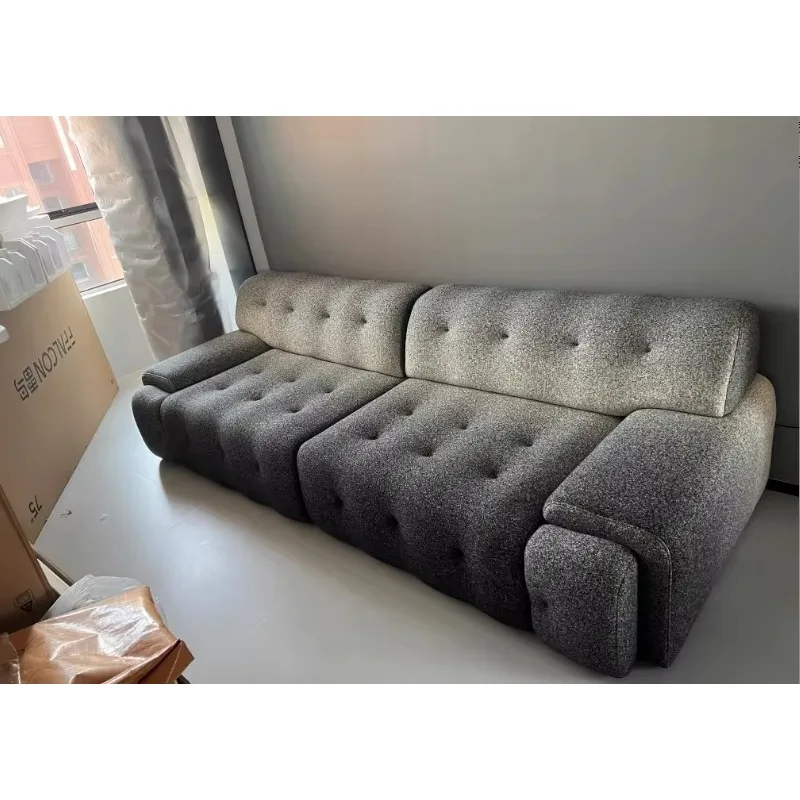 New Arrival Retractable Italian Style Smart Electric Recliner Sofa Bed Living Room Furniture Set Remote Control