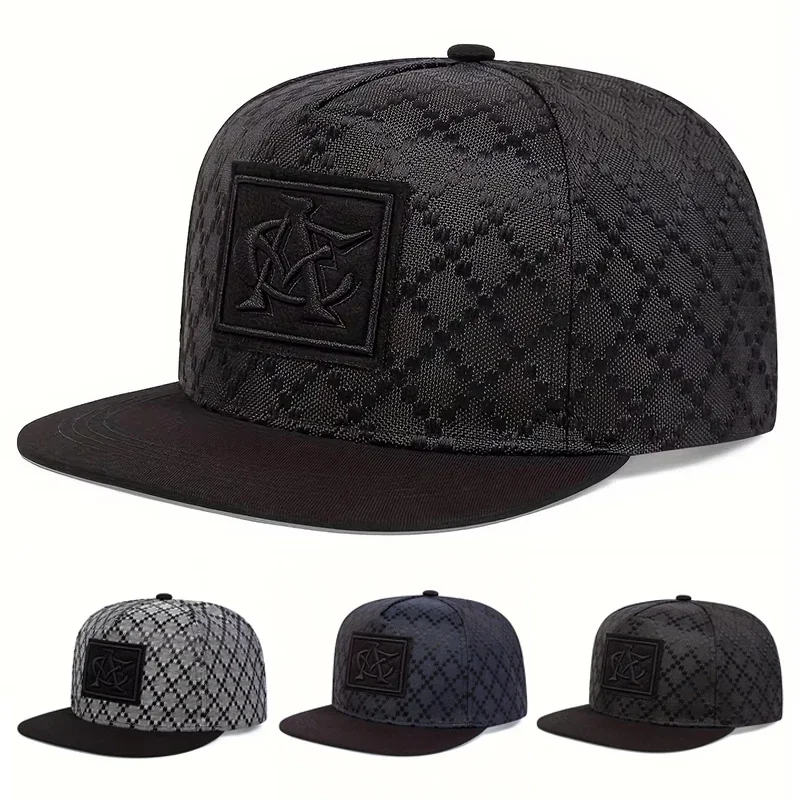 Unisex CA Buchstaben-Stickerei Hip-Hop Hüte Frühling Herbst Verstellbare Lässige Snapback Baseballkappen Outdoor Sonnenschutz Hut