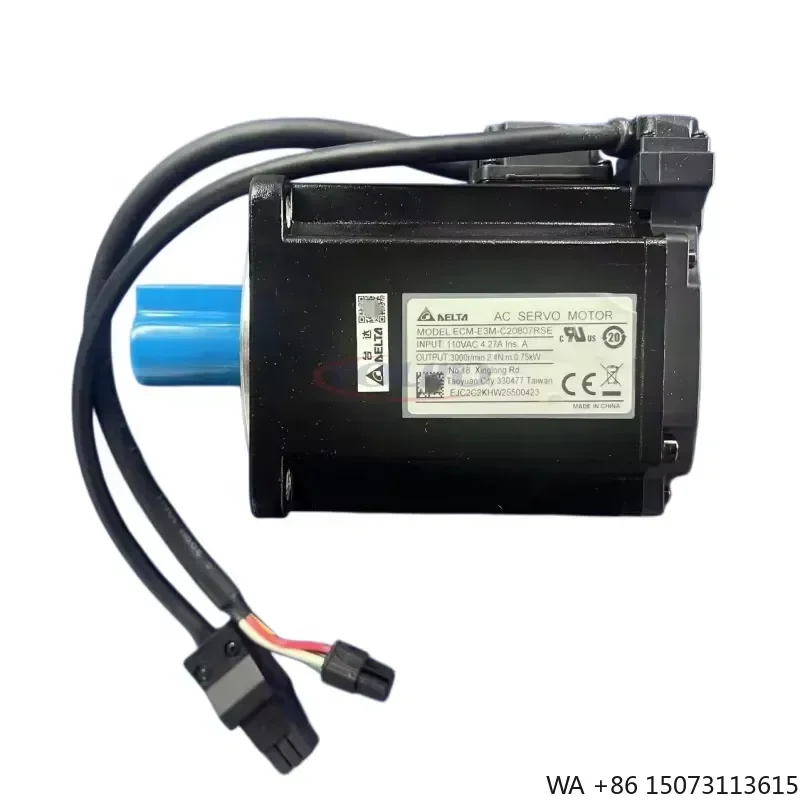 100% New Original for Delta ECM-E3M-C20807RSE AC Servo Motor ASDA-E3 Series 750W 3000 RPM 24-bit Encoder