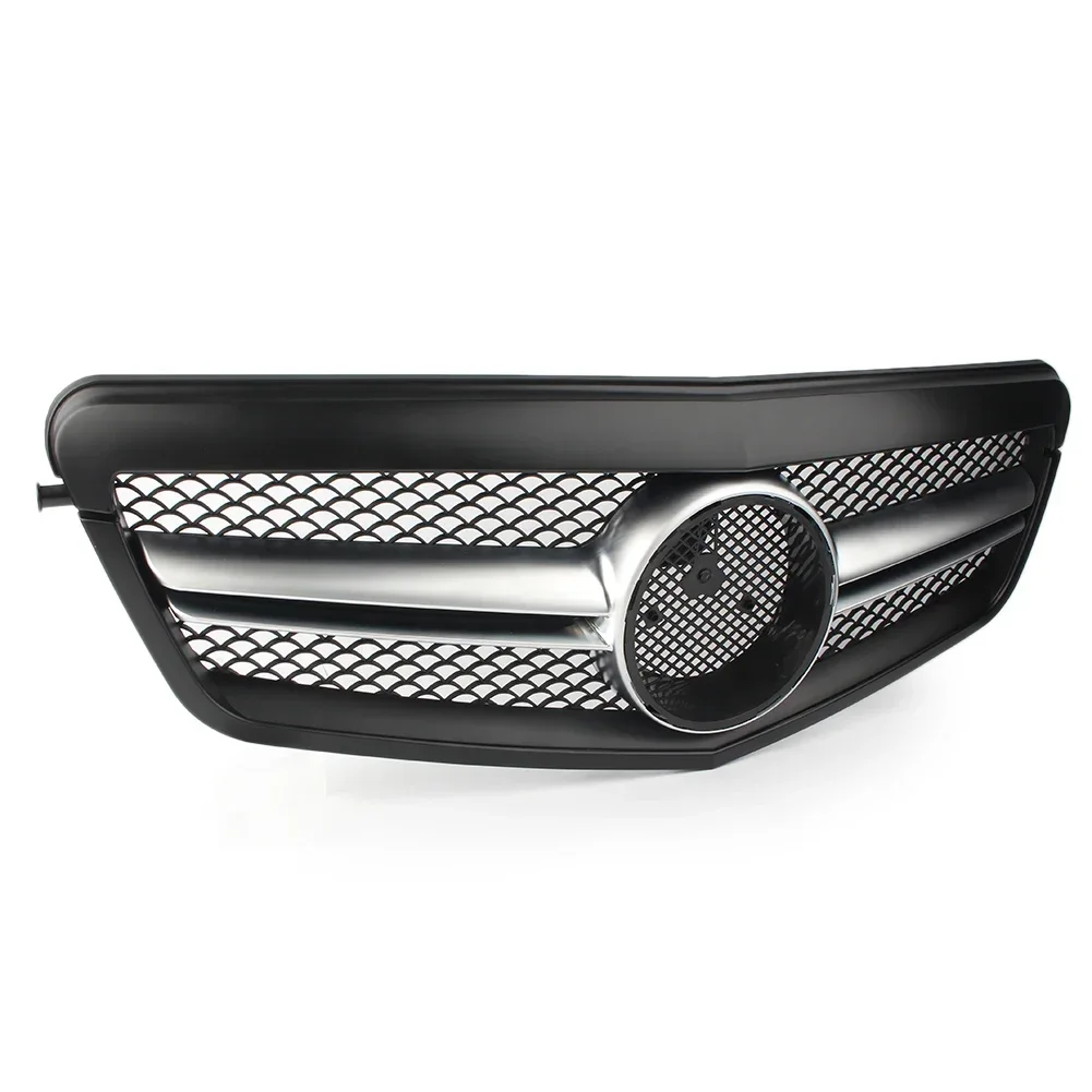 Matt Black Front Grille Sport Radiator Grill For Mercedes Benz E-Class W212 S212 2010 2011 2012 2013 ABS Plastic fast ship