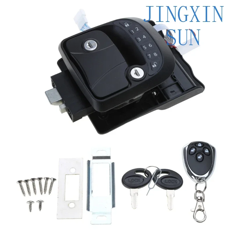 Commonly Used RV Entry Door Remote Lock Trailer Yacht Anti-theft Lock Safe for Latch Lock Boating Equipment