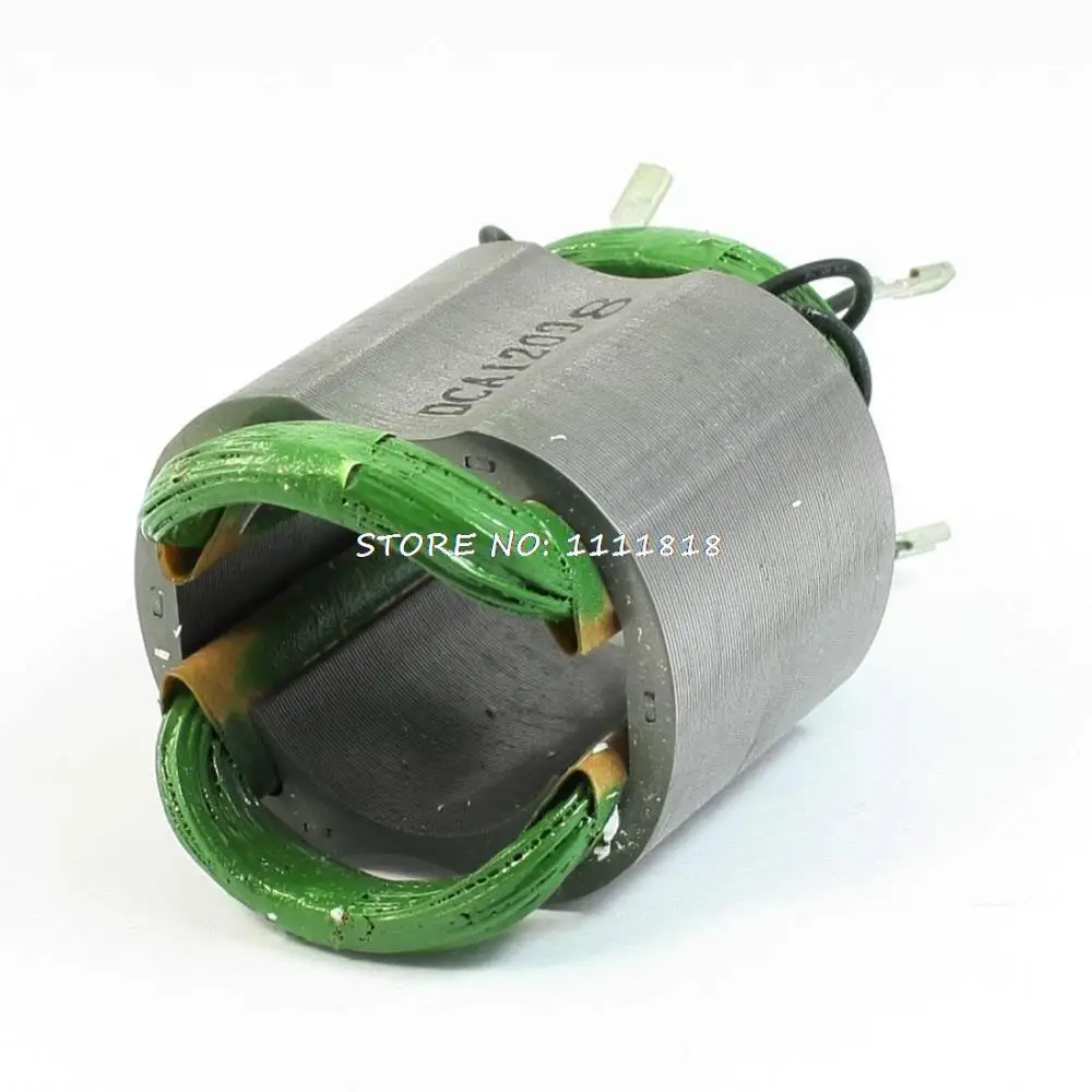 220 V Haakse Slijper Vervanging Elektrische Motor Rotor (Shell 4 Kabels Motor Stator voor GWS5-100 6-100) voor Bosch GWS6-100