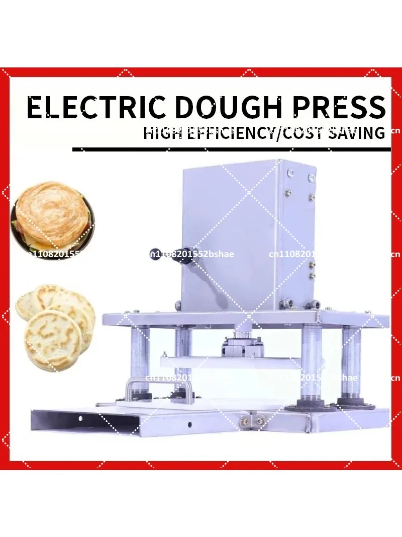 Commercial Electric Dough Pressing Machine 400pcs/H Hand-Grabbing Cake Flattener