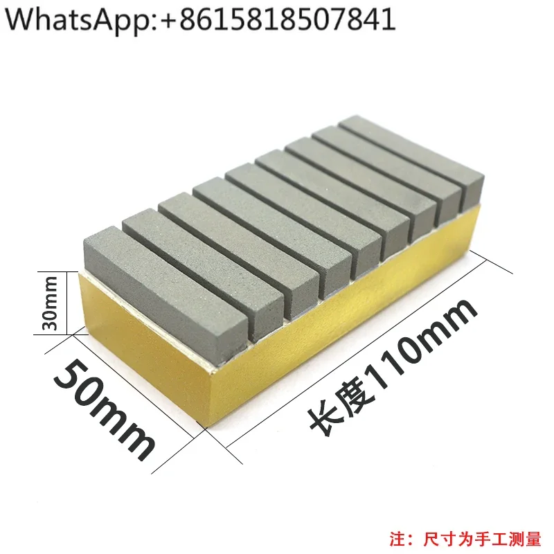 Zewu polyurethane silicone automotive panel sheet metal inspection oilstone mold polishing soft oilstone block