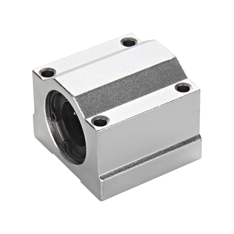 4pcs Linear Motion Ball Bearing Slide Block Bushing SC8UU SCS8UU SC10UU SCS12UU SCS16UU SC20UU Linear Shaft CNC 3D Printer Parts