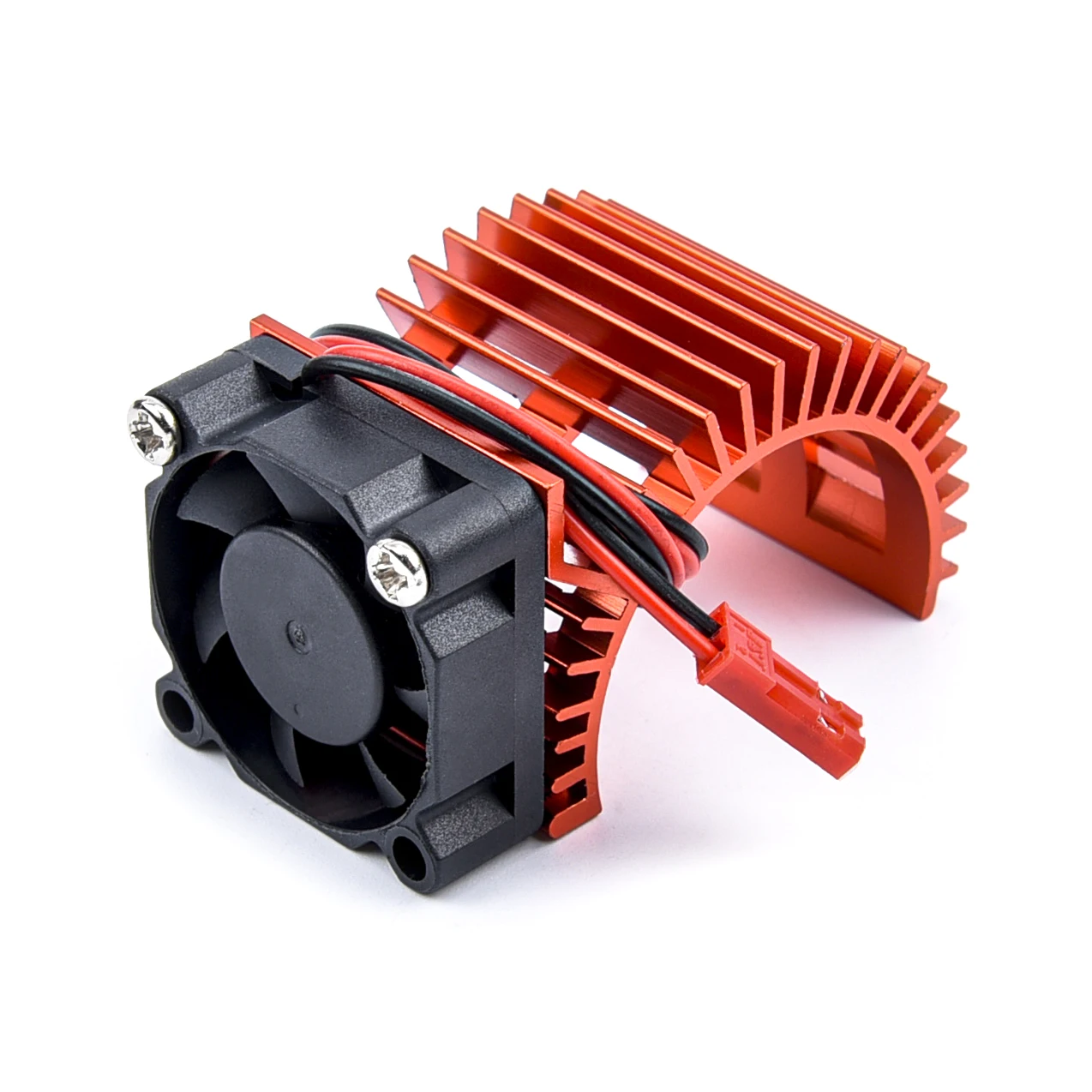 Coche eléctrico RC 380/540, cubierta a prueba de Stock de Motor eléctrico, disipador de calor, ventilador de refrigeración, traje para todos los coches modelo 1/8 1/10, piezas de control remoto