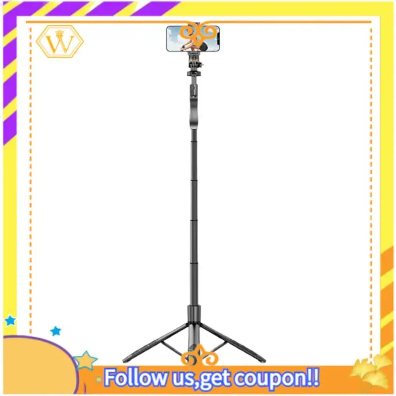 a01k-モバイル-bluetooth-ワイヤレス自撮り棒三脚折りたたみ式一脚スマートフォン用-s-バランス安定したリアルタイム撮影