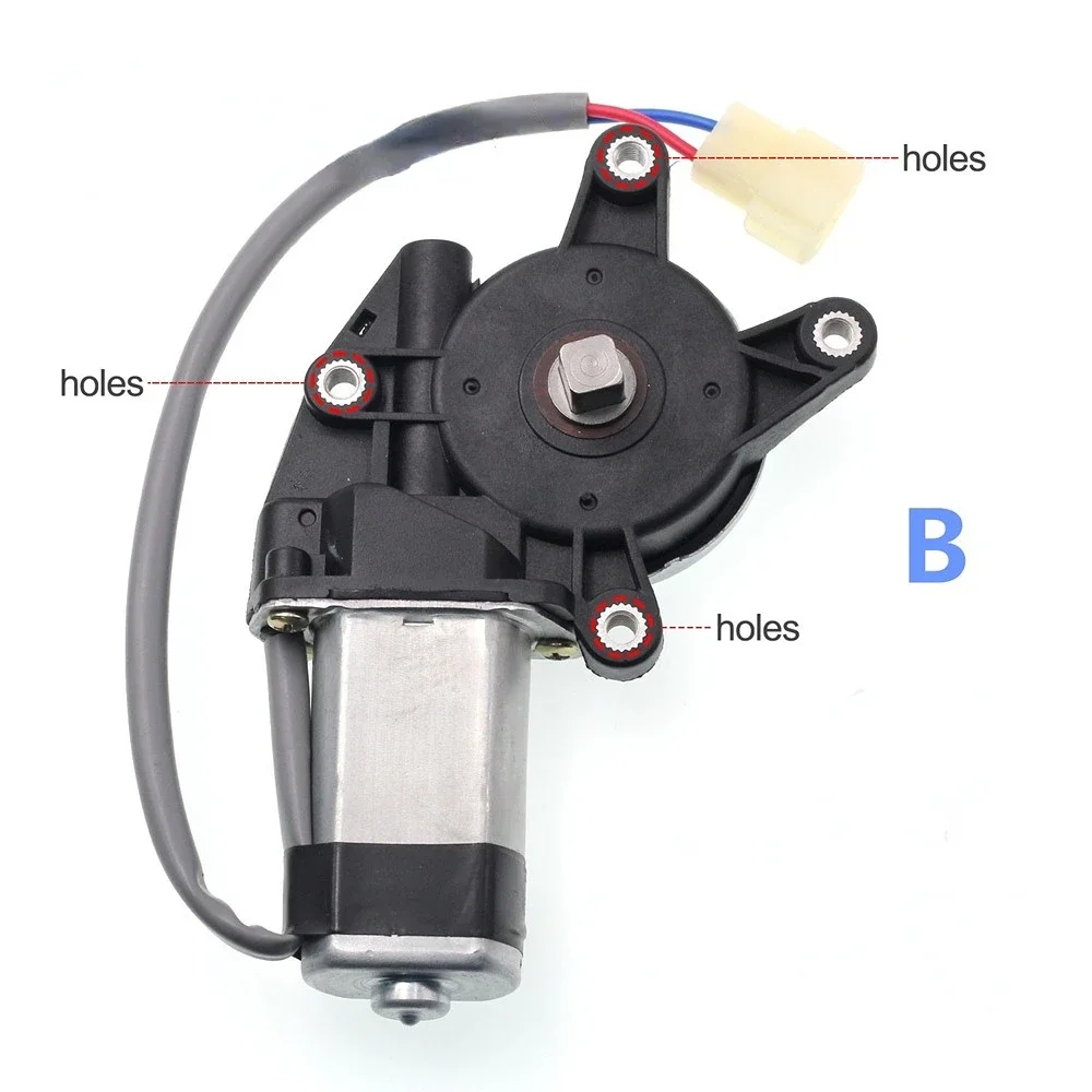

Универсальный Электрический автомобильный регулятор стеклоподъемника с 4 отверстиями, 12 В, левый/правый
