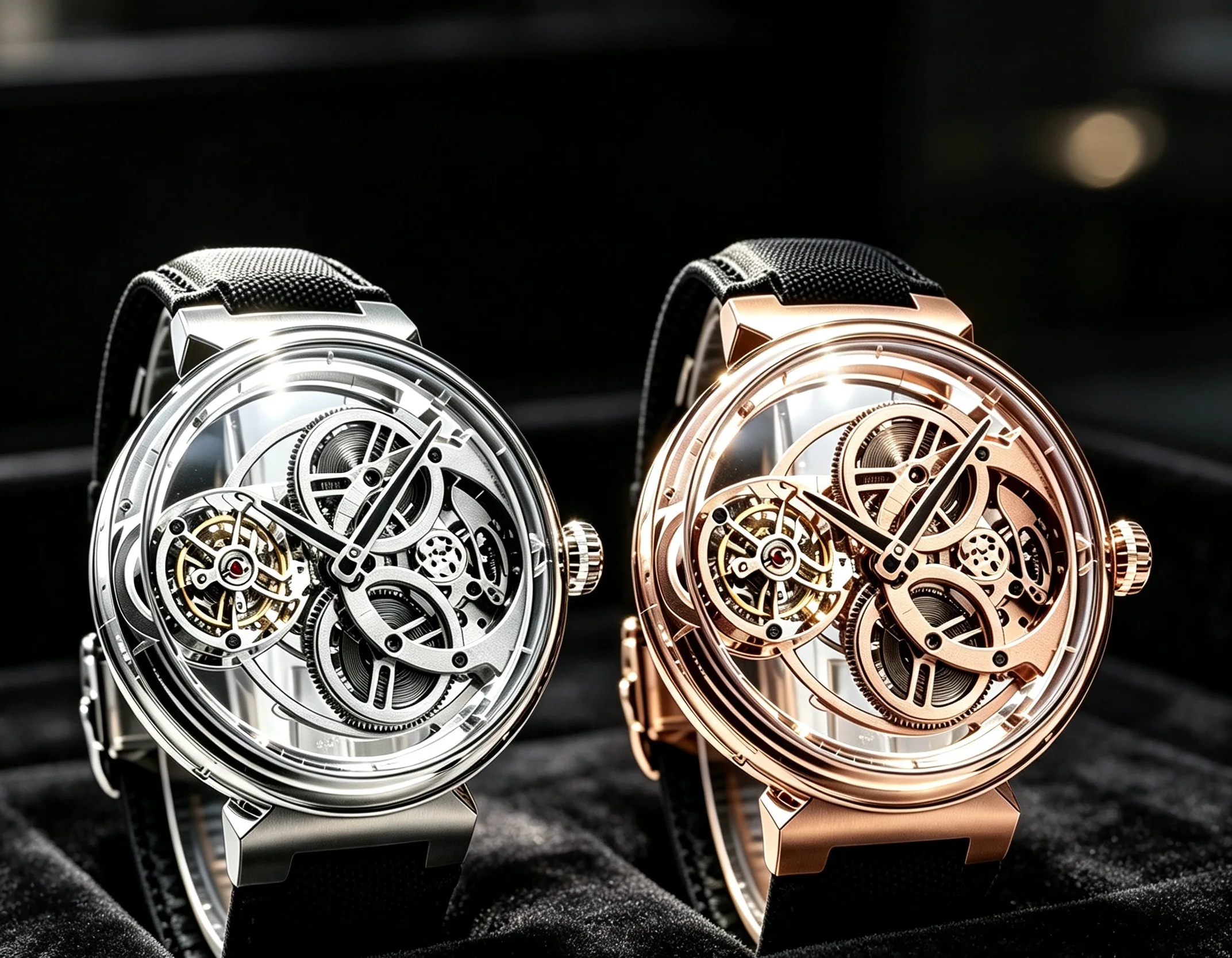 Sapphire Glass Super Luminous Tianyu Crown Stainless Steel Case Flying Coaxial Tourbillon Men's Mechanical Watch